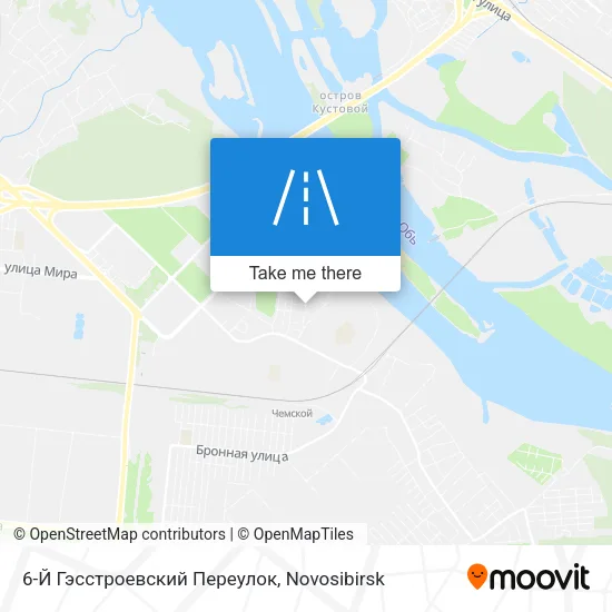 6-Й Гэсстроевский Переулок map