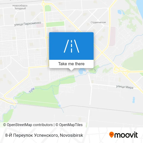 8-Й Переулок Успенского map