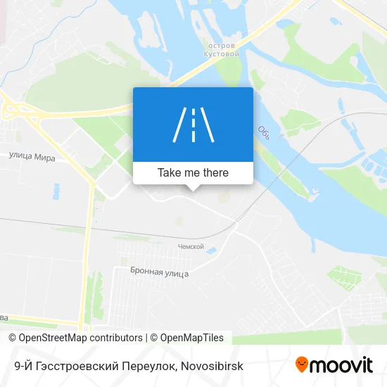 9-Й Гэсстроевский Переулок map