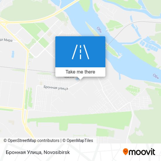 Бронная Улица map
