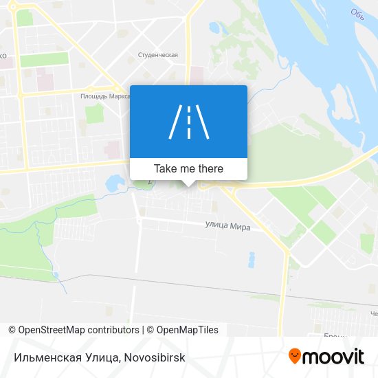Ильменская Улица map