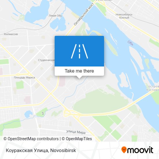 Коуракская Улица map