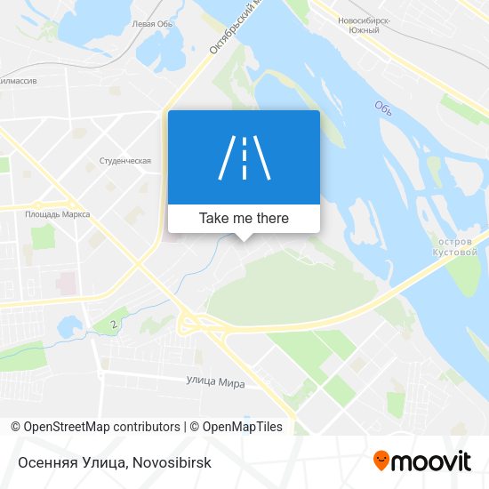 Осенняя Улица map