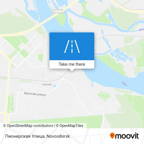 Пионерская Улица map
