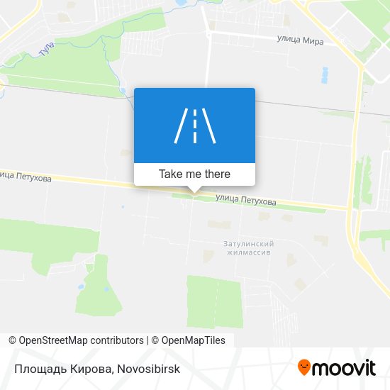 Площадь Кирова map