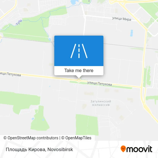 Площадь Кирова map