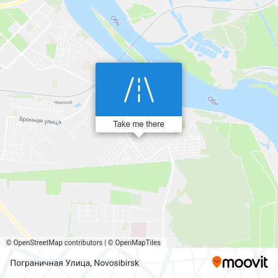 Пограничная Улица map