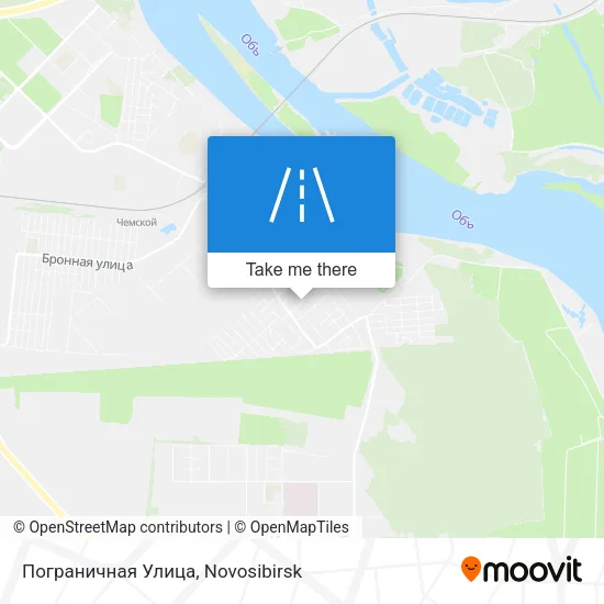 Пограничная Улица map