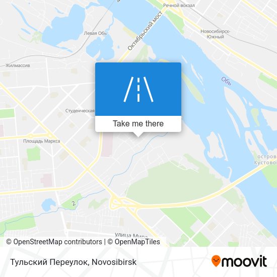 Тульский Переулок map
