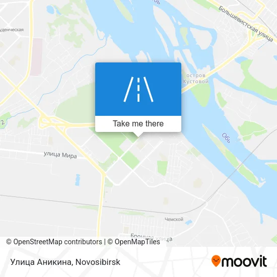 Улица Аникина map