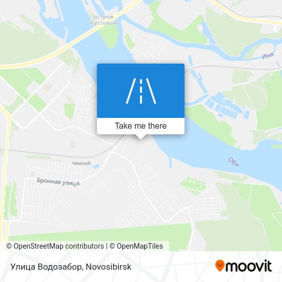 Улица Водозабор map