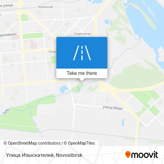 Улица Изыскателей map