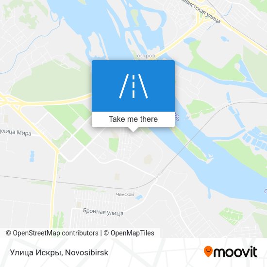 Улица Искры map