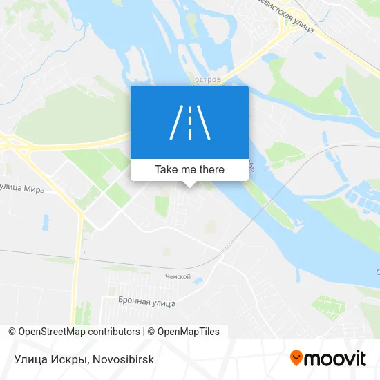 Улица Искры map