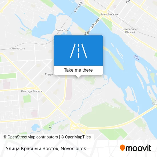 Улица Красный Восток map