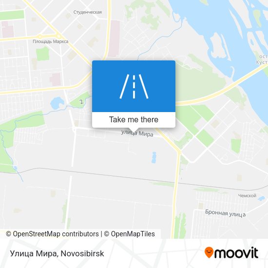 Улица Мира map