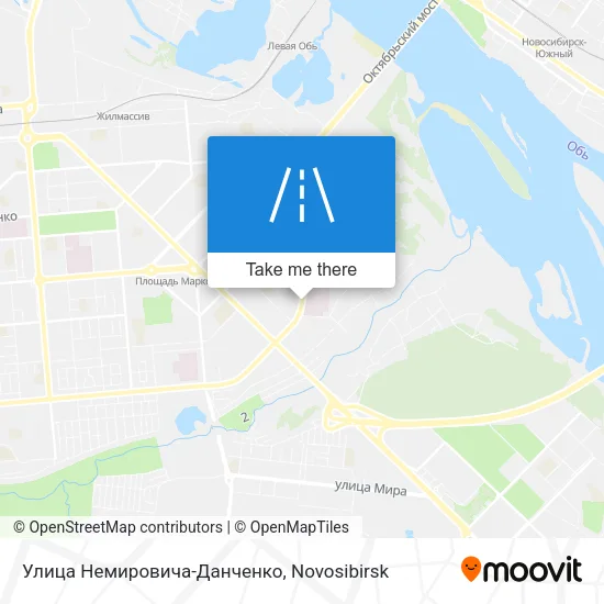 Улица Немировича-Данченко map