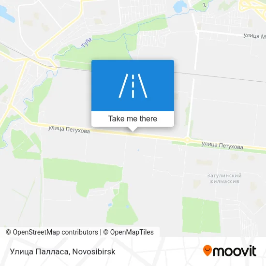 Улица Палласа map