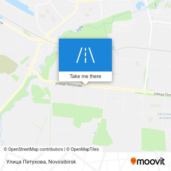 Улица Петухова map