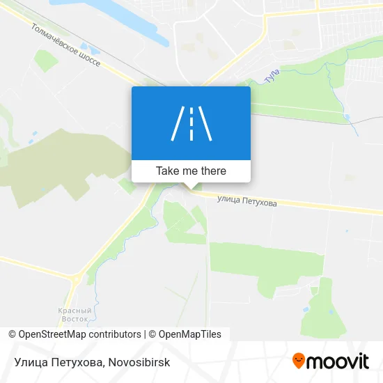 Улица Петухова map