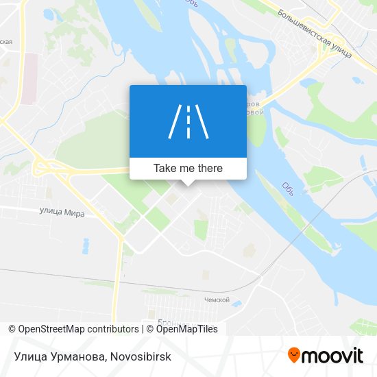 Улица Урманова map
