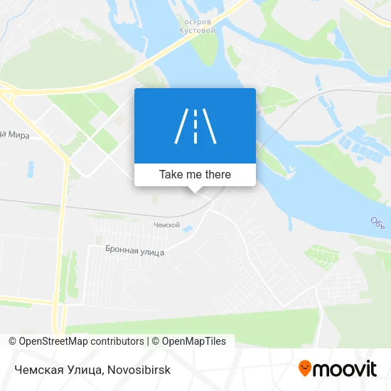 Чемская Улица map