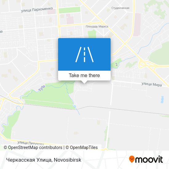 Черкасская Улица map