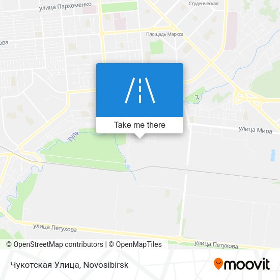 Чукотская Улица map