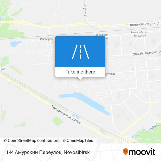 1-Й Амурский Переулок map