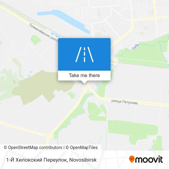 1-Й Хилокский Переулок map