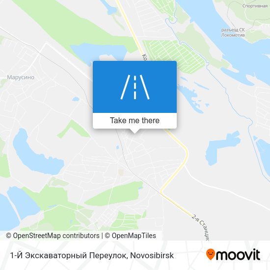 1-Й Экскаваторный Переулок map