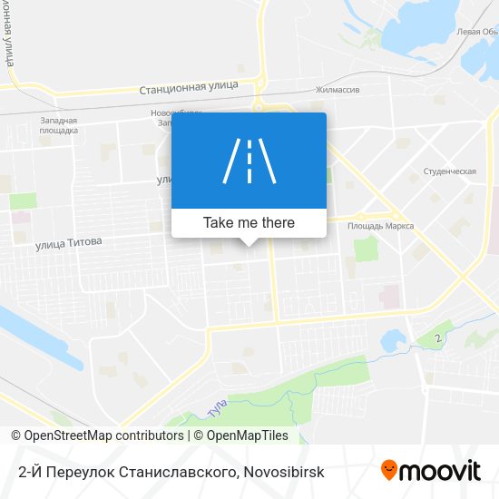 2-Й Переулок Станиславского map