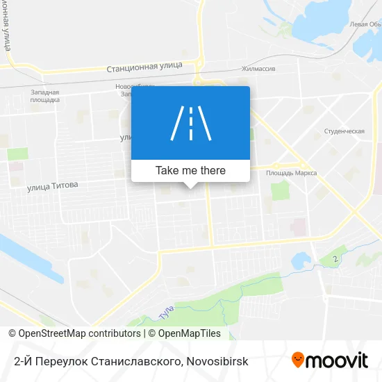 2-Й Переулок Станиславского map