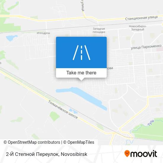 2-Й Степной Переулок map
