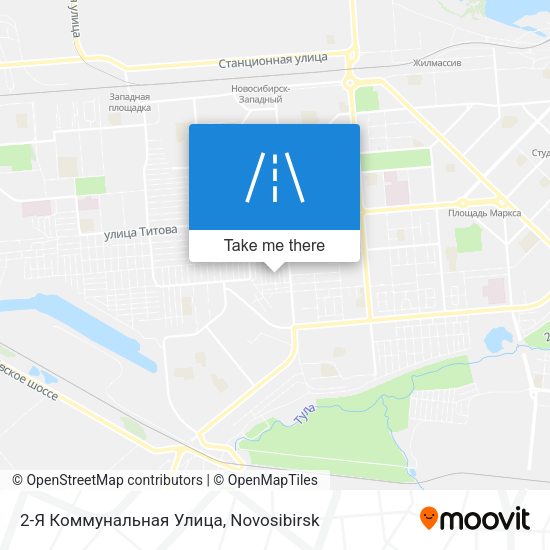 2-Я Коммунальная Улица map