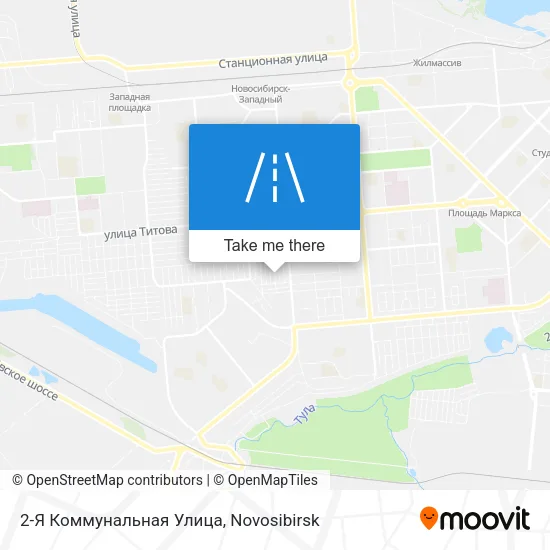 2-Я Коммунальная Улица map