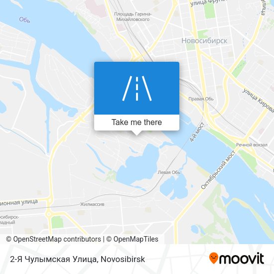 2-Я Чулымская Улица map