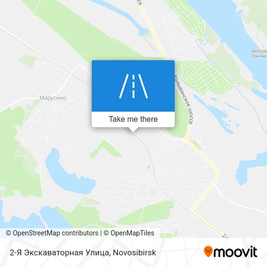 2-Я Экскаваторная Улица map