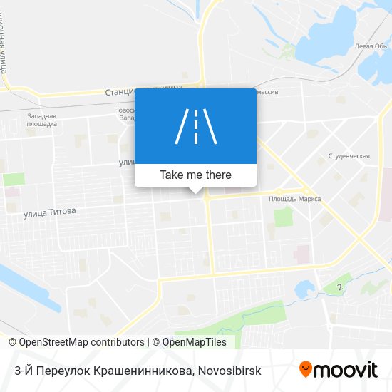 3-Й Переулок Крашенинникова map