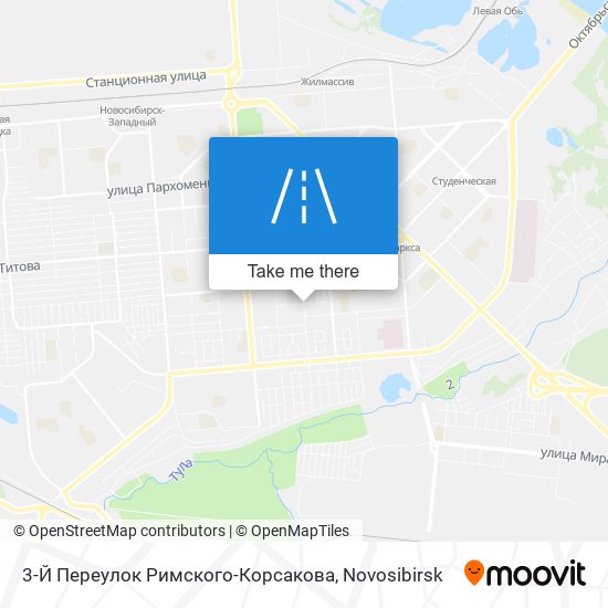 3-Й Переулок Римского-Корсакова map