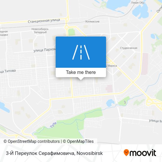 3-Й Переулок Серафимовича map