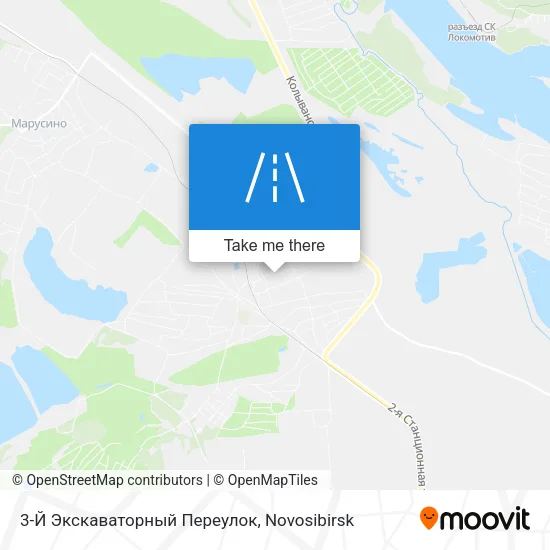 3-Й Экскаваторный Переулок map