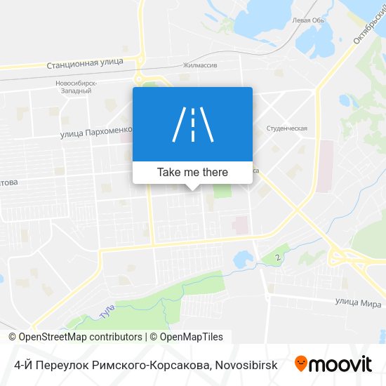 4-Й Переулок Римского-Корсакова map