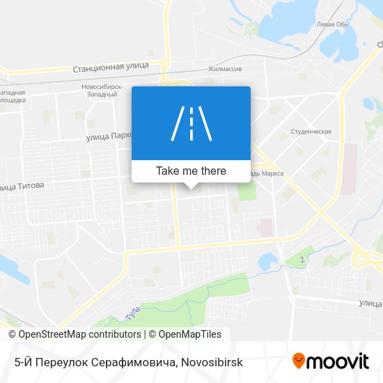 5-Й Переулок Серафимовича map