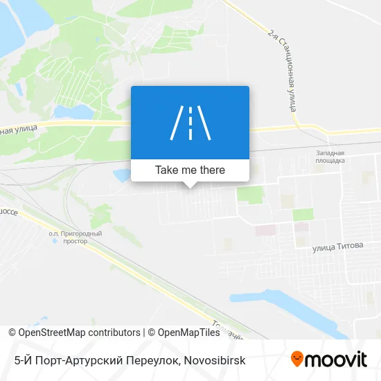 5-Й Порт-Артурский Переулок map