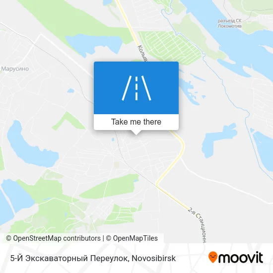 5-Й Экскаваторный Переулок map