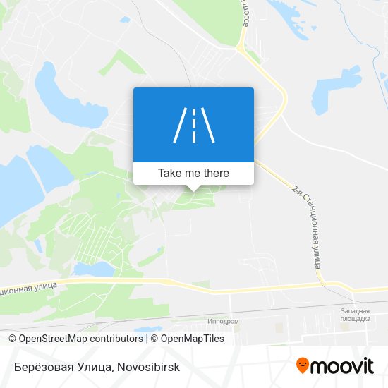 Берёзовая Улица map