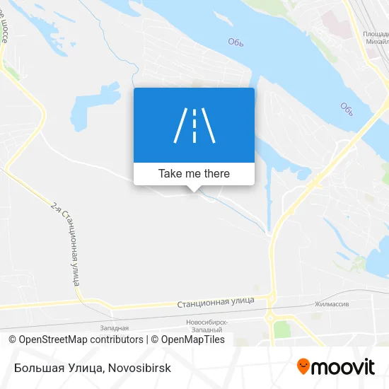 Большая Улица map