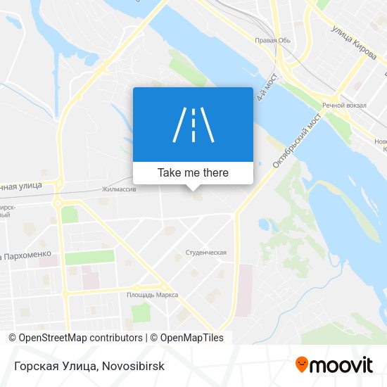 Горская Улица map