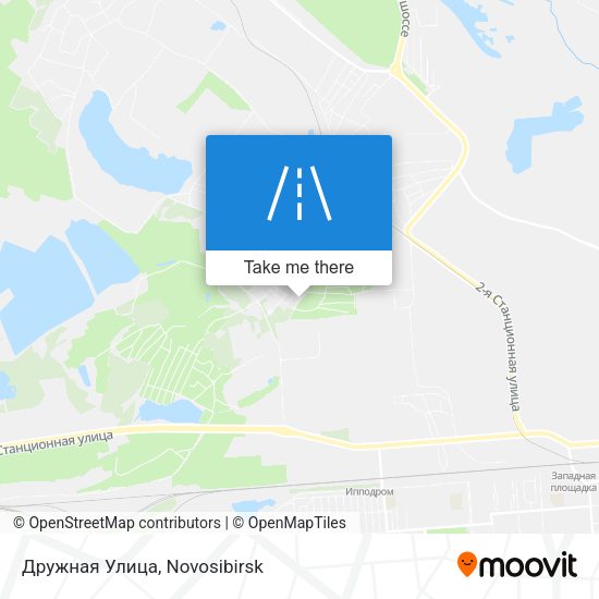 Дружная Улица map